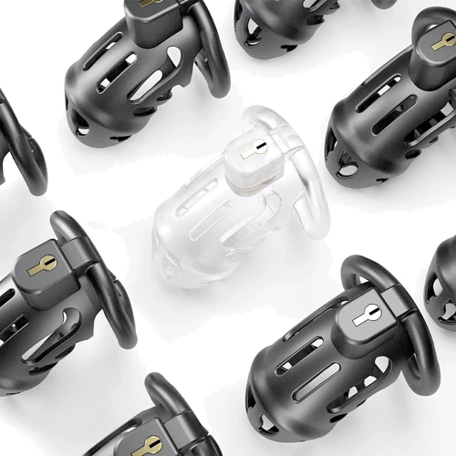Клетка для пениса LOCKINK Sevanda Plastic Penis Chastity Cage - Black