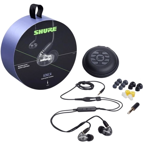 Наушники Shure AONIC 4 Black: Чувствительность (дБ) 106