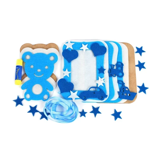 Набор для творчества Аплі Краплі Фетровые фоторамки: Мишка (ФФ-01)