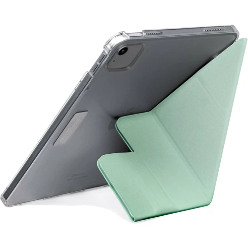 Аксессуар для iPad LAUT HUEX FOLIO Y Tri-Fold Stand with Apple Pencil Green (L_IPA24S_HF_GN) for iPad Air (2020-2025) / iPad Pro 11 (2018-2022): Материал полиуретан