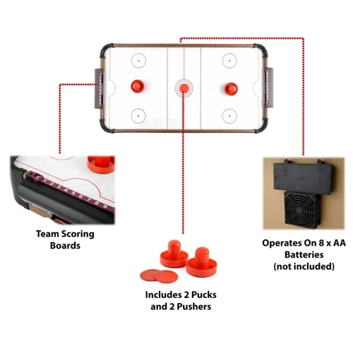 Воздушный хоккей на ножках Аэрохоккей (2556)