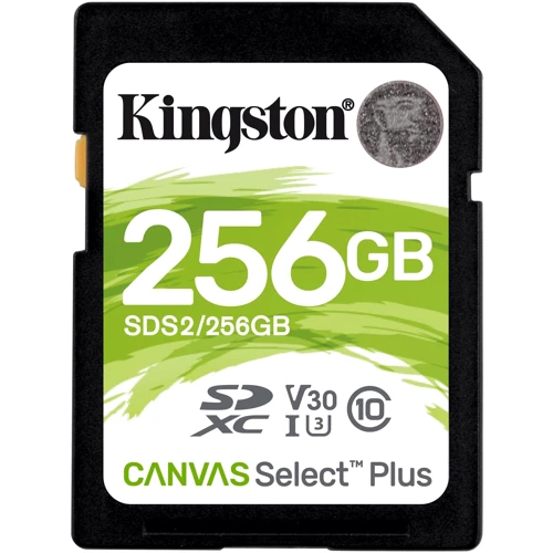 Карта пам'яті Kingston 256GB SDXC Class 10 UHS-I U3 V30 Canvas Select Plus (SDS2/256GB)