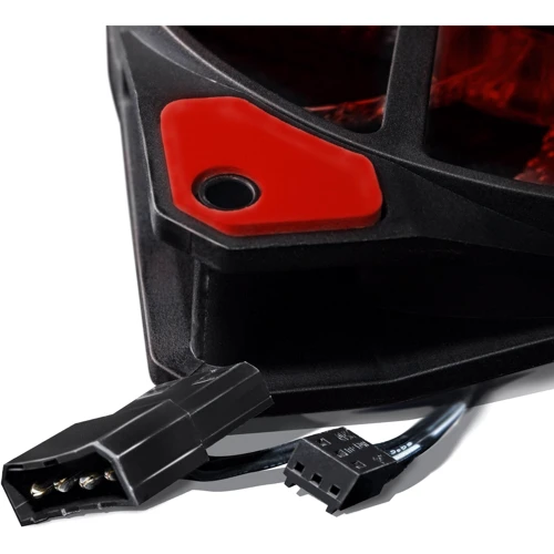Кулер Frime Iris LED Fan 15LED Red (FLF-HB120R15): Уровень шума, dB 23.4