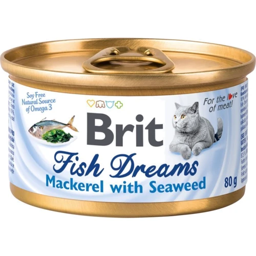 Brit Fish Dreams Mackerel & Seaweed 80 г