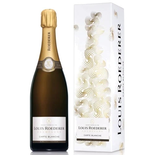 Шампанське Louis Roederer Demi Sec Carte Blanche біле ігристе / напівсухе 0.75л (VTS1003220)