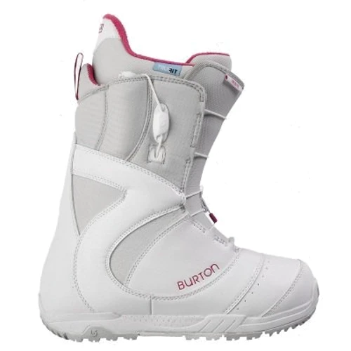 Ботинки для сноуборда BURTON Mint (8.5) White/Gray/Pink (2012/2013): Уровень катания средний
