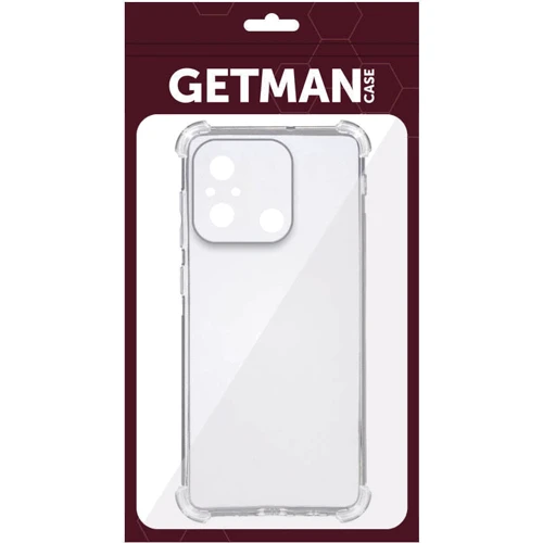 Аксесуар для смартфона TPU Case GETMAN Ease logo Transparent for Xiaomi Redmi 12C: Сумісність Xiaomi Redmi 12C