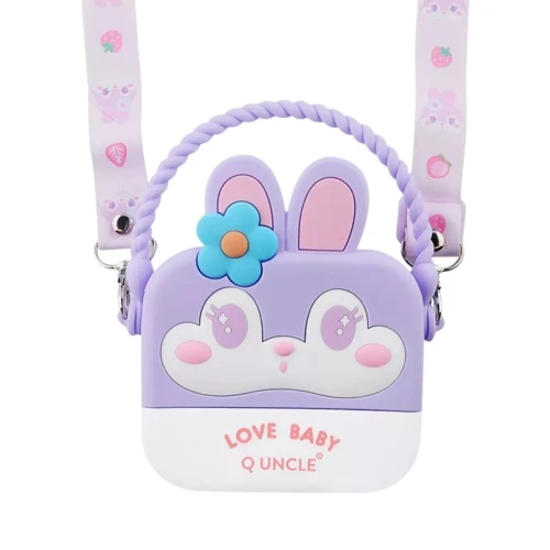 Сумка PRC на плечо Rabbit 14x14x4 purple фото 6