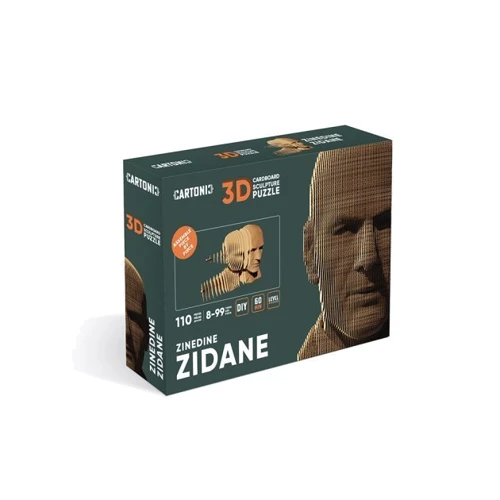 Картонный конструктор Cartonic 3D Puzzle ZINEDINE