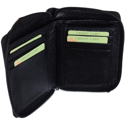 Женский кошелек Ricco Grande черный (10dl94311-black): Тип Кошельки