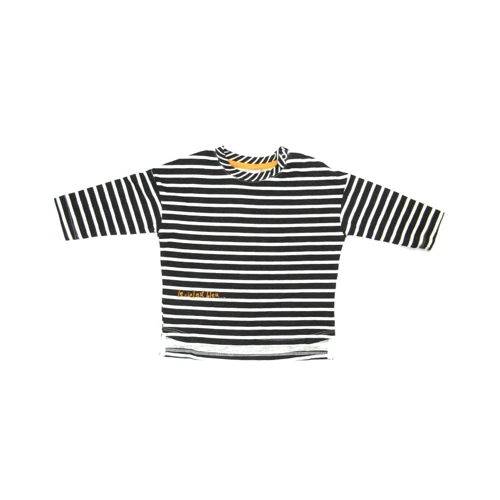 Лонгслив H&M 9Z5657977 68 см черно-белый