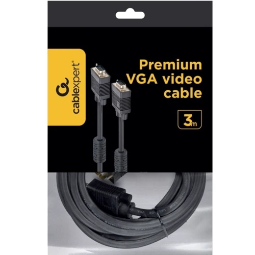 Кабель и переходник Cablexpert VGA 3.0m (CC-PPVGA-10-B): Тип кабель