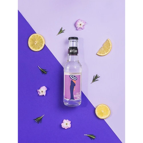 Напиток газированный Artisan Violet Blossom Tonic, 0.2л (9353606010029): Степень газирования Среднегазированная