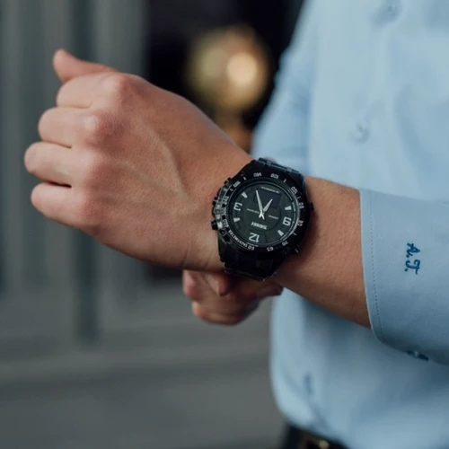 Наручний годинник Skmei Kompass PRO Black 1465: Механізм Кварцевый