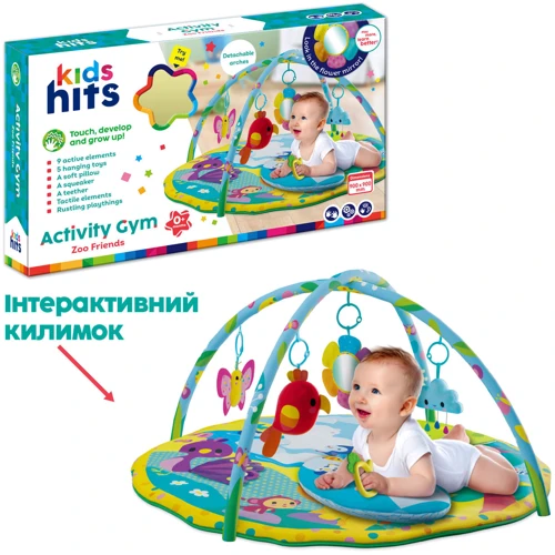 Килимок дитячий ігровий Kids Hits Activity Gym Zoo Friends (KH06/006): Виробник Kids Hits