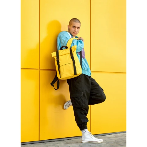 Чоловічий рюкзак Sambag RollTop LSH жовтий (24211028m): Стать Мужской