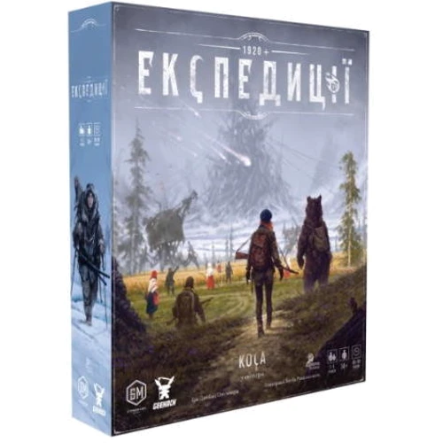 Настільна гра Geekach Games Експедиції (Expeditions у світі Коса)