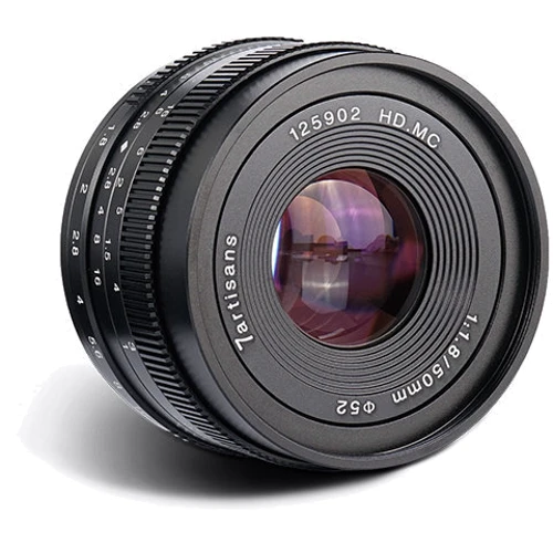 Объектив для фотоаппарата 7Artisans 50mm f1.8 (Sony E Mount): Байонет Sony E-mount
