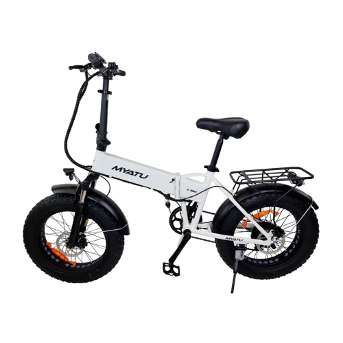 Электровелосипед Myatu F0320F (250 Вт, 10 А/час, 48 В), колеса 20", белый: Емкость батареи, ВтЧ 480