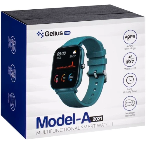 Смарт-часы Gelius Pro (Model-A) (IPX7) Black: Емкость батареи, мАч 170