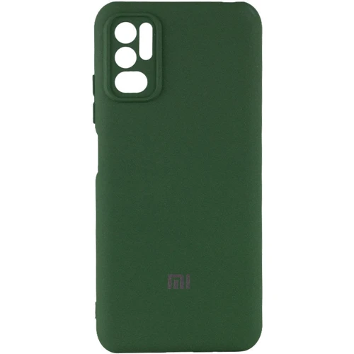 Аксессуар для смартфона Mobile Case Silicone Cover My Color Full Camera Dark Green for Xiaomi Redmi Note 10 5G / Poco M3 Pro / Poco M3 Pro 5G