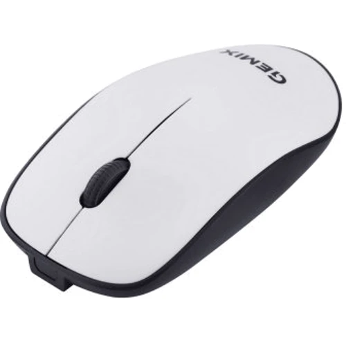 Мышь Gemix GM195 Wireless White (GM195Wh): Эргономика симметричная для левшей