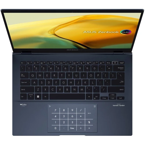 Ноутбук ASUS Zenbook 14 OLED UX3402VA-KM004W (90NB10G1-M00WM0) UA: Вага 1.39 кг