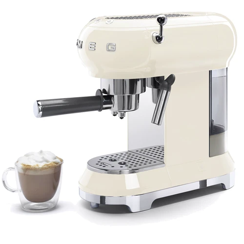 Кофеварка Smeg ECF01CREU: Тип рожковая кофеварка эспрессо