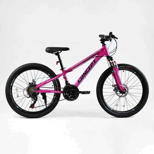 Спортивний велосипед Corso Concept 24" рожевий (CP-24624): Діаметр коліс, дюймів 24