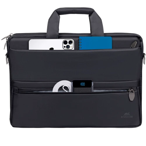 Сумка для ноутбука RivaCase 15.6" Black (8630): Матеріал полиэстер