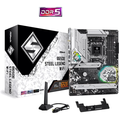 ASRock B650E STEEL LEGEND WIFI: Оперативная память 4xDDR5 6600+ МГц, до 128 ГБ