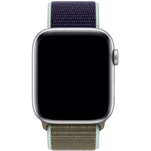 Аксессуар для Watch Apple Sport Loop Khaki (MWU12) for Apple Watch 42/44/45/49mm: Совместимость Apple Watch 49mm, Apple Watch 44mm, Apple Watch 42mm, Apple Watch 45mm