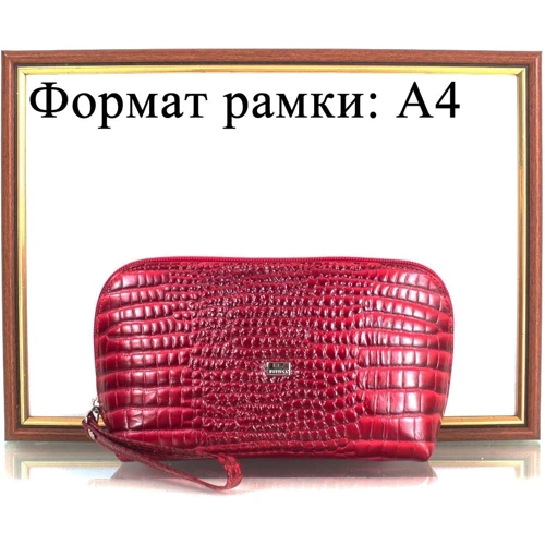 Женская косметичка Desisan бордовая (SHI1-658): Застежка Молния