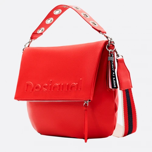 Женская сумка через плечо Desigual красная (22WAXP79): Пол Женский