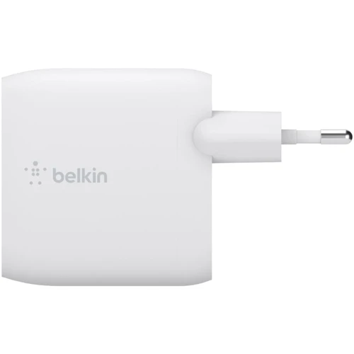 Зарядное устройство Belkin Wall Charger Home 2xUSB 24W with USB-C Cable White (WCE002VF1MWH): Кабель в комплекте USB-C