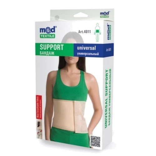 Бандаж универсальный MedTextile размер M/L люкс (4820137292675): Классификация Послеоперационные