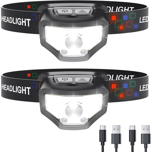 Фонарь туристический Curtsod Headlamp Rechargeable 2-Pack H-200