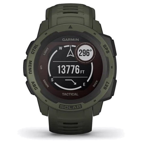 Смарт-часы Garmin Instinct Solar Tactical Edition Moss (010-02293-04): Материал ремешка силикон