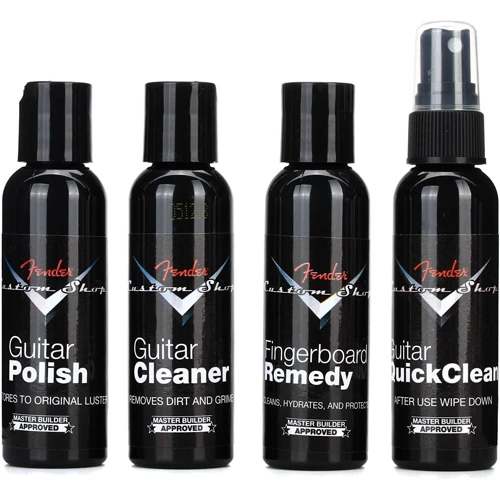 Набор средств по уходу за гитарами FENDER CUSTOM SHOP DELUXE GUITAR CARE SYSTEM 4 PACK: Тип Средства по уходу