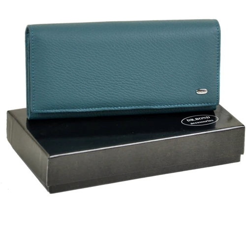 Женский кошелек Dr. Bond голубой (29943 light-blue)