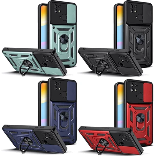 Чехол для телефонов Mobile Case Camshield Serge Ring Red for Xiaomi Poco C40: Совместимость Xiaomi Poco C40