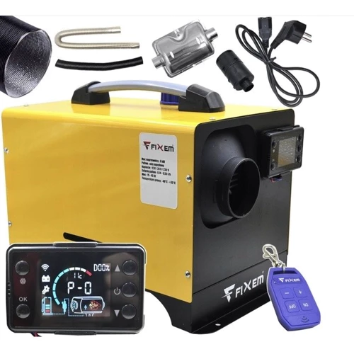Обігрівач Автономний дизельний обігрівач Fixem FX21111 8kW 12V-24V 230V для автомобіля та приміщень