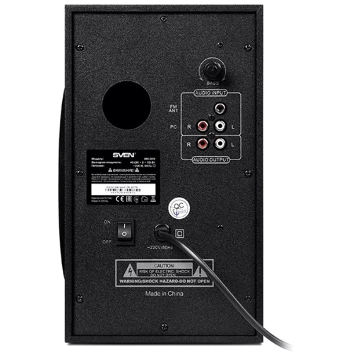 Акустична система SVEN MS-305 Black: Пульт дистанційного керування є