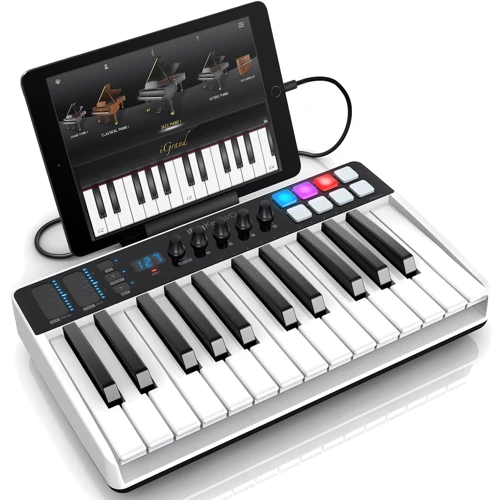 IK MULTIMEDIA iRig Keys I/O 25: Функции Чувствительность к скорости нажатия (velocity)