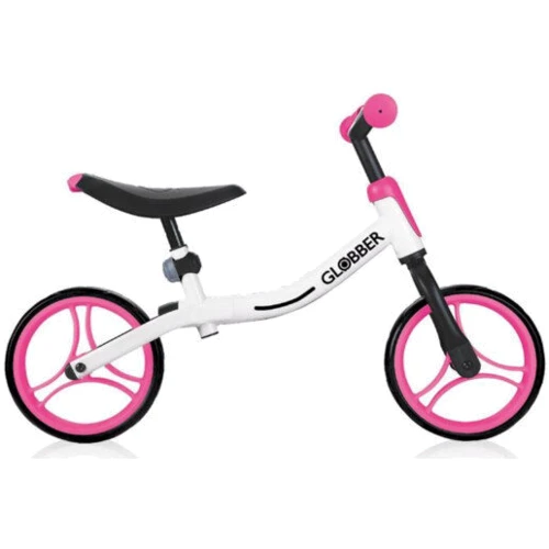 Беговел GLOBBER серии GO BIKE, белый-красный, до 20кг, 2+, 2 колеса: Колеса литые