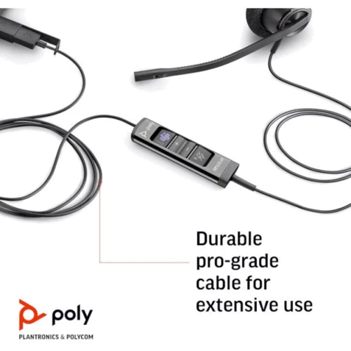 Наушники Poly Encore Pro 525-M USB Stereo (783R2AA): Тип крепления оголовные