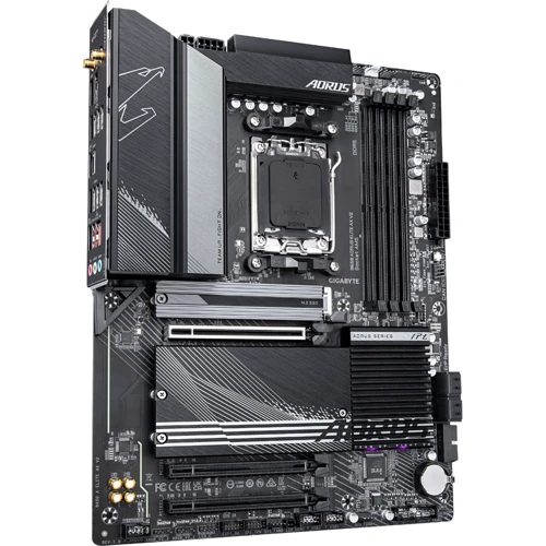GIGABYTE B650 AORUS ELITE AX V2: Оперативная память 4 x DDR5 DIMM; Количество каналов 2