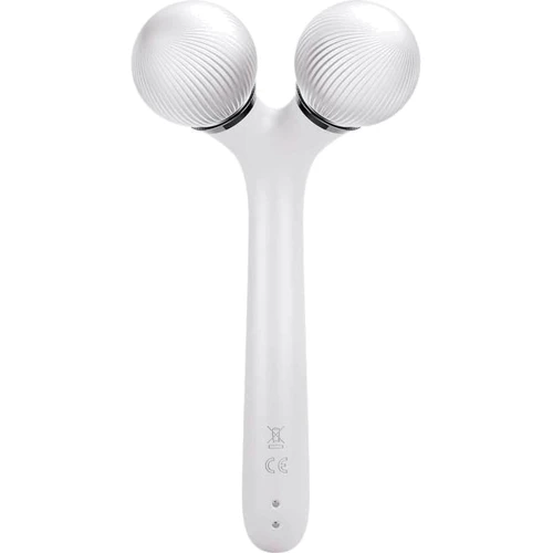 Масажер Звуковий ролик для обличчя та тіла GESKE Sonic Facial & Body Roller 4 в 1 White (GK000041WH01)