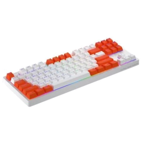 Клавиатура HATOR Rockfall 2 Mecha Signature Edition White/White/Orange (HTK-521-WWO): Интерфейс подключения USB