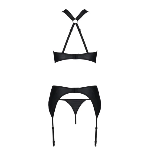 Сетчатый набор Amanda Set black XXL/XXXL - Passion